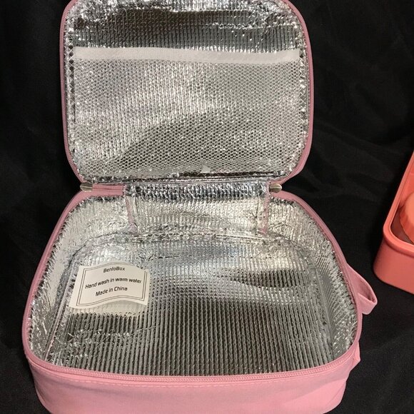 Bento Box Princess Themed Kids Insulated Lunch Bag Leak-Proof Set Maison Huis - Picture 14 of 15